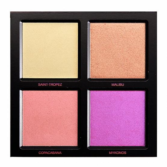 Huda Beauty - 3D Cream and Powder Highlighter Palette - Summer Solstice