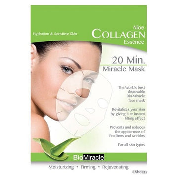 BioMiracle - Aloe Collegen Essence Moisturising Face Mask - 1 Sheet
