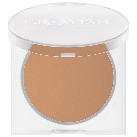 HUDA BEAUTY – GloWish Luminous Pressed Powder Foundation – Medium