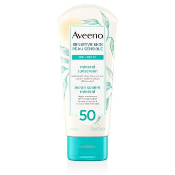 AVEENO - Mineral Sunscreen SPF 50 - 88ml