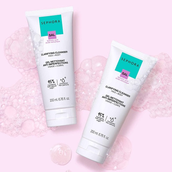 SEPHORA - Clarifying Face And Body Cleanser - 200ml