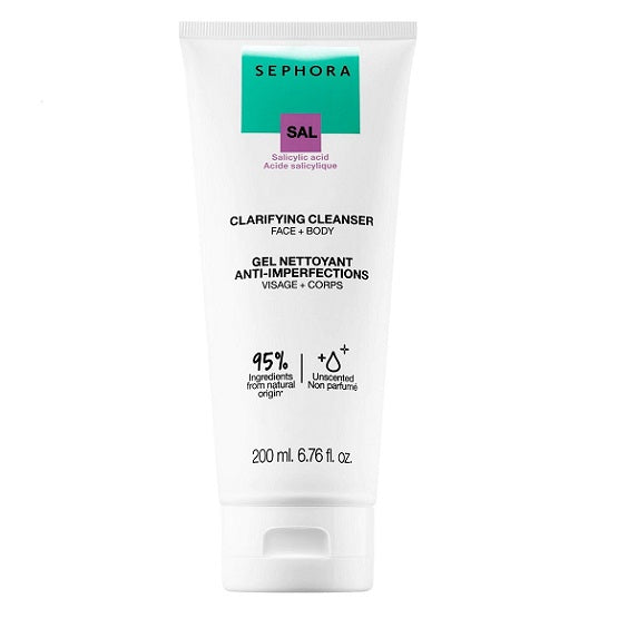 SEPHORA - Clarifying Face And Body Cleanser - 200ml