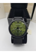 Buy Emporio Armani Men’s Quartz Stainless Steel Green Dial 46mm Watch AR11470 in Pakistan