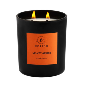 COLISH - Velvet Amber Scented Candle - 230g