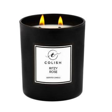 COLISH - Ritzy Rose Scented Candle - 230g