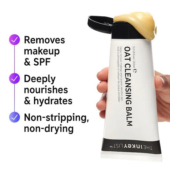 THE INKEY LIST - Oat Makeup Removing Cleansing Balm - 50ml