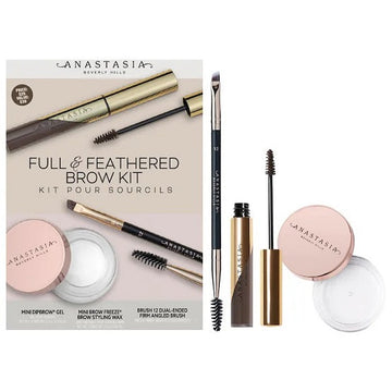 ANASTASIA BEVERLY HILLS - Full & Feathered Eyebrow Kit - Medium Brown