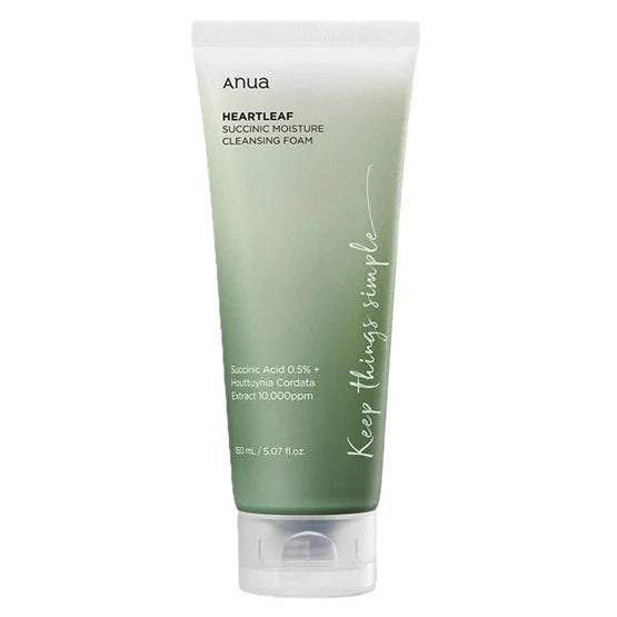 ANUA - Heartleaf Succinic Moisture Cleansing Foam - 150ML