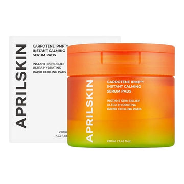APRILSKIN - Carrotene IPMP Instant Calming Serum Pads - 80pcs (220ml)