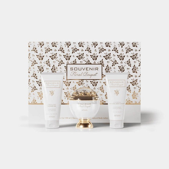AFNAN - SOUVENIR FLORAL BOUQUET GIFT SET