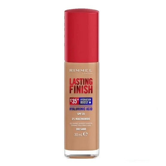 Rimmel - Lasting Finish Hyaluronic Acid long-lasting Foundation - 300 Sand