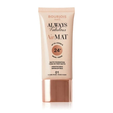 Bourjois – Always Fabulous Air Mat Foundation – 01 Rose Ivory