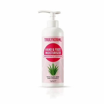 Truly Komal - Hand & Foot Moisturiser Brighten & Lighten - 300ML