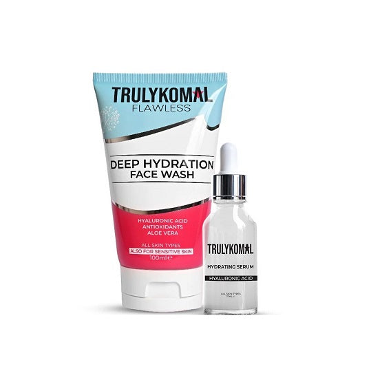 Truly Komal - Deep Hydration Facewash & Hyaluronic Serum