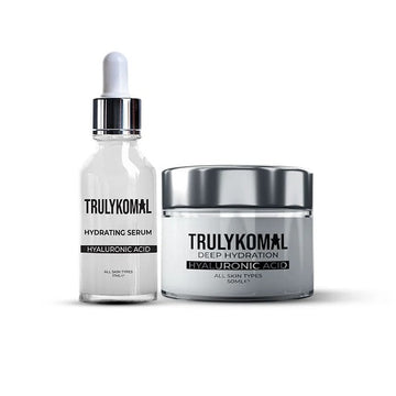 TRULY KOMAL - HYALURONIC MOISTURISER & SERUM