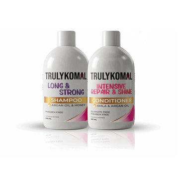 TRULY KOMAL - LONG & STRONG SHAMPOO & CONDITIONER