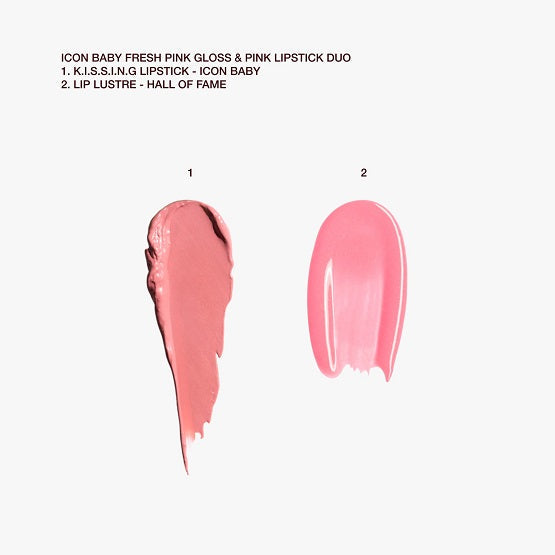 CHARLOTTE TILBURY - K.I.S.S.I.N.G Lipstick and Lip Gloss Duo - Icon Baby