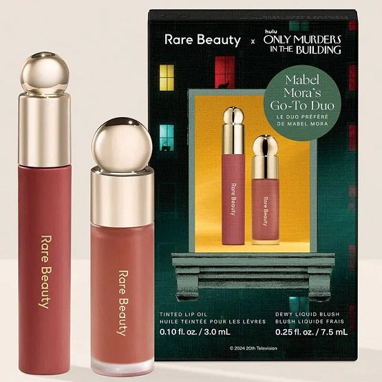 RARE BEAUTY - Only Murders In The building Lip Oil & Blush Duo