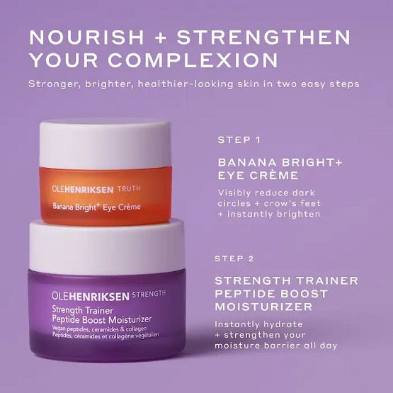 OLEHENRIKSEN - Glow Strong Mini Moisturizer + Eye Cream Duo