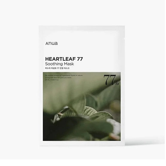 Anua - Heartleaf 77% Soothing Sheet Mask - 25ml