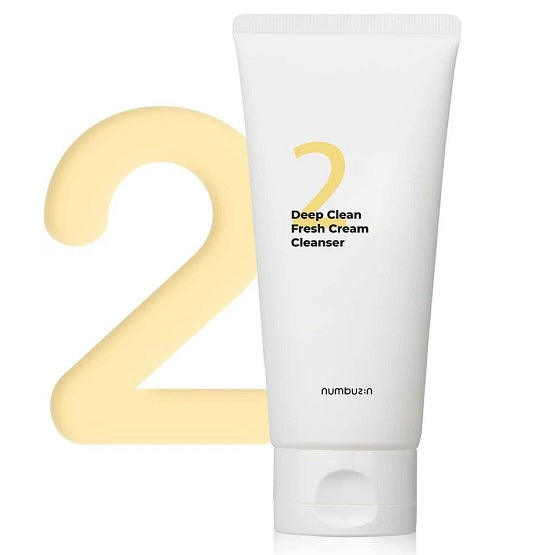 Numbuzin - No. 2 Deep Clean Fresh Cream Cleanser - 120ml