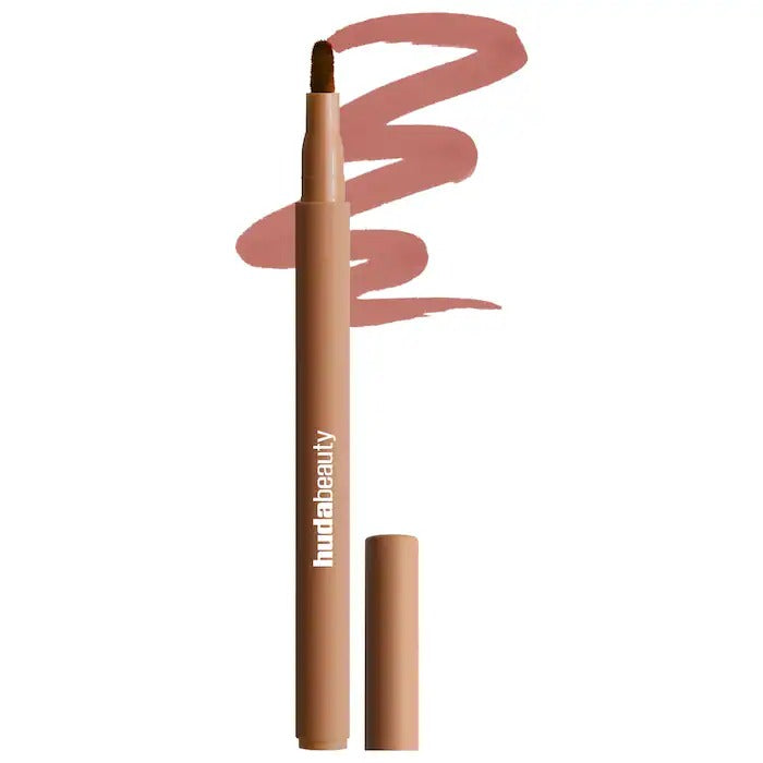 HUDA BEAUTY - Lip Contour Lip Stain for 12-Hour Wear - Soft Nude