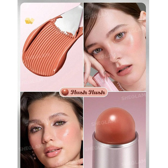 SHEGLAM - Buttery Bliss Blush Stick - Hush Hush