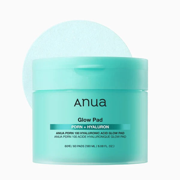 ANUA - PDRN 100 Hyaluronic Acid Glow Pad - 60 Pads