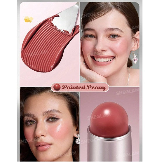 SHEGLAM - Buttery Bliss Blush Stick - Painted Peony