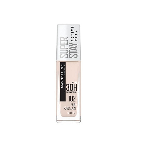Maybelline - Super Stay Active Wear Foundation 30H - 102 Fair Porcelain