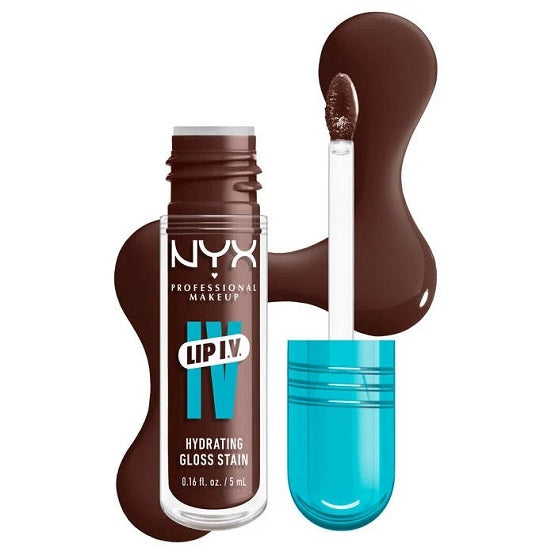 NYX - Lip I.V. Hydrating Gloss Serum - 06 Espresso Soak
