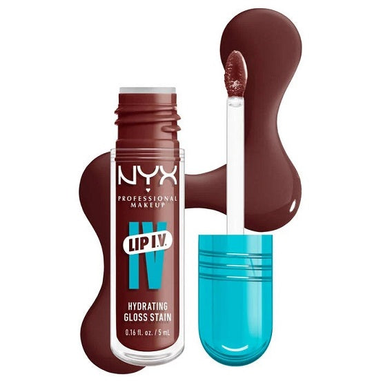 NYX - Lip I.V. Hydrating Gloss Serum - 05 Mocha Me Wet