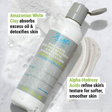 KIEHLS - Rare Earth Deep Pore-Minimizing & Polishing Powder Cleanser - 100G