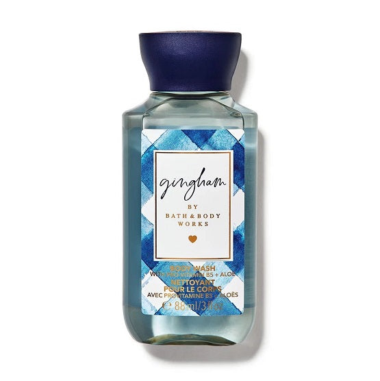 Bath & Body Works - Gingham Travel Size Body Wash - 88mL
