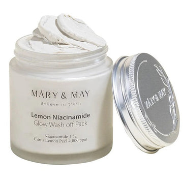 Mary & May - Lemon Niacinamide Glow Wash off Pack - 125g