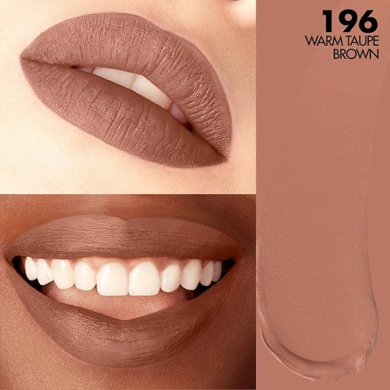 MAKE UP FOR EVER - Rouge Artist For Ever Matte 24HR Longwear Liquid Lipstick - 196 Can't Stop Espresso