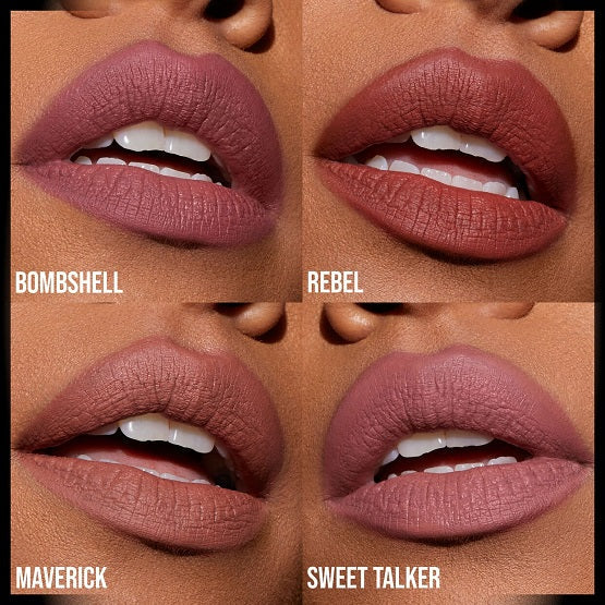 HUDA BEAUTY - Pretty Grunge Liquid Matte Lip Quad