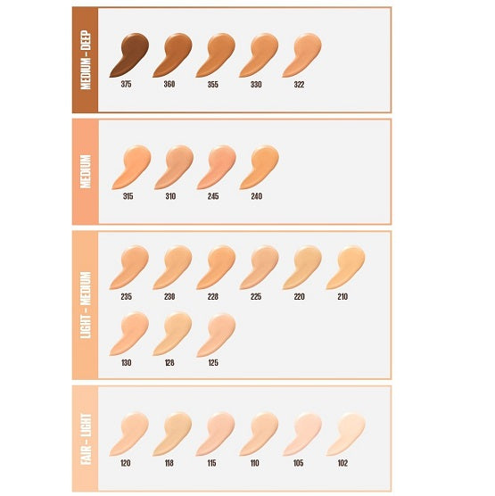 MAYBELLINE - Fit Me Dewy + Smooth Foundation SPF30 - 110 Porcelain