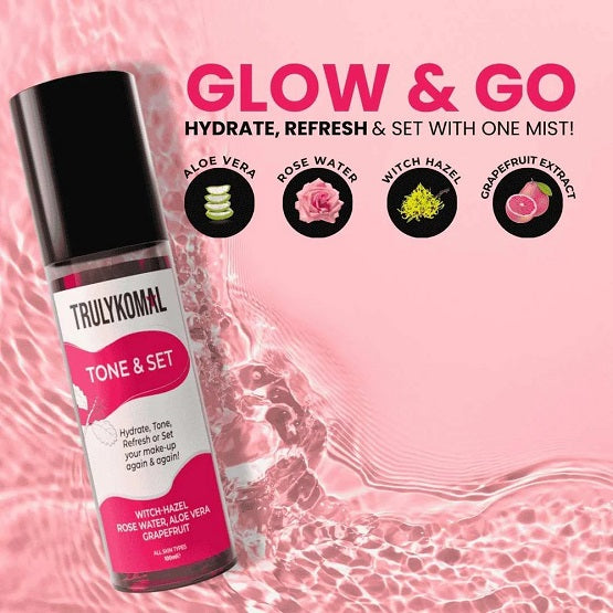 Truly Komal - Tone & Set Hydrating Mist - 100ml