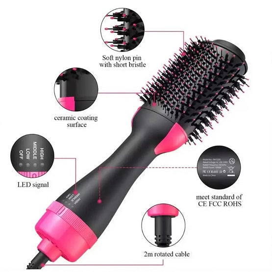 ONE STEP - Hot Air Brush Dryer And Straightener