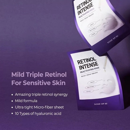 SOME BY MI - Retinol Intense Reactivating Mask - 22ml
