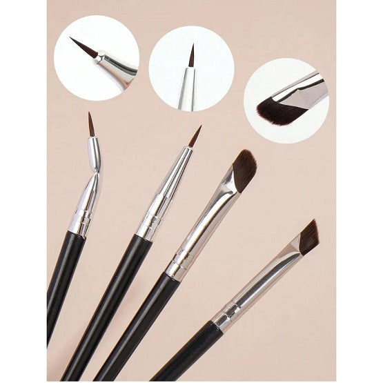 Maange - Brush Set Black - 7 Pcs
