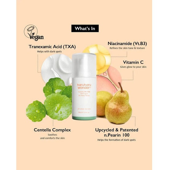 Haruharu wonder - Centella 4% TXA Dark Spot Go Away Serum - 30ml