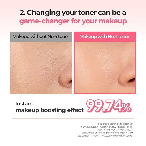 Numbuzin - No.4 Hydrating Glow Mineral Toner - 200ml