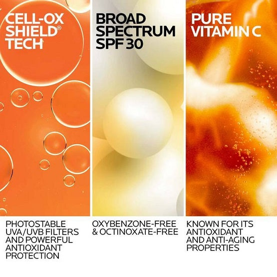 LA ROCHE POSAY - Anthelios Aox Antioxidan Serum With SPF 50 Sunscreen - 30ML