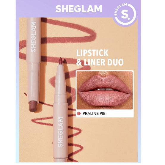 SHEGLAM - Glam 101 Lipstick & Liner Duo