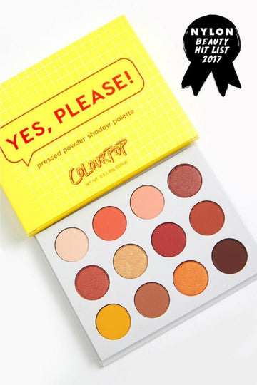 COLOURPOP - YES PLEASE - PRESSED POWDER SHADOW PALETTE