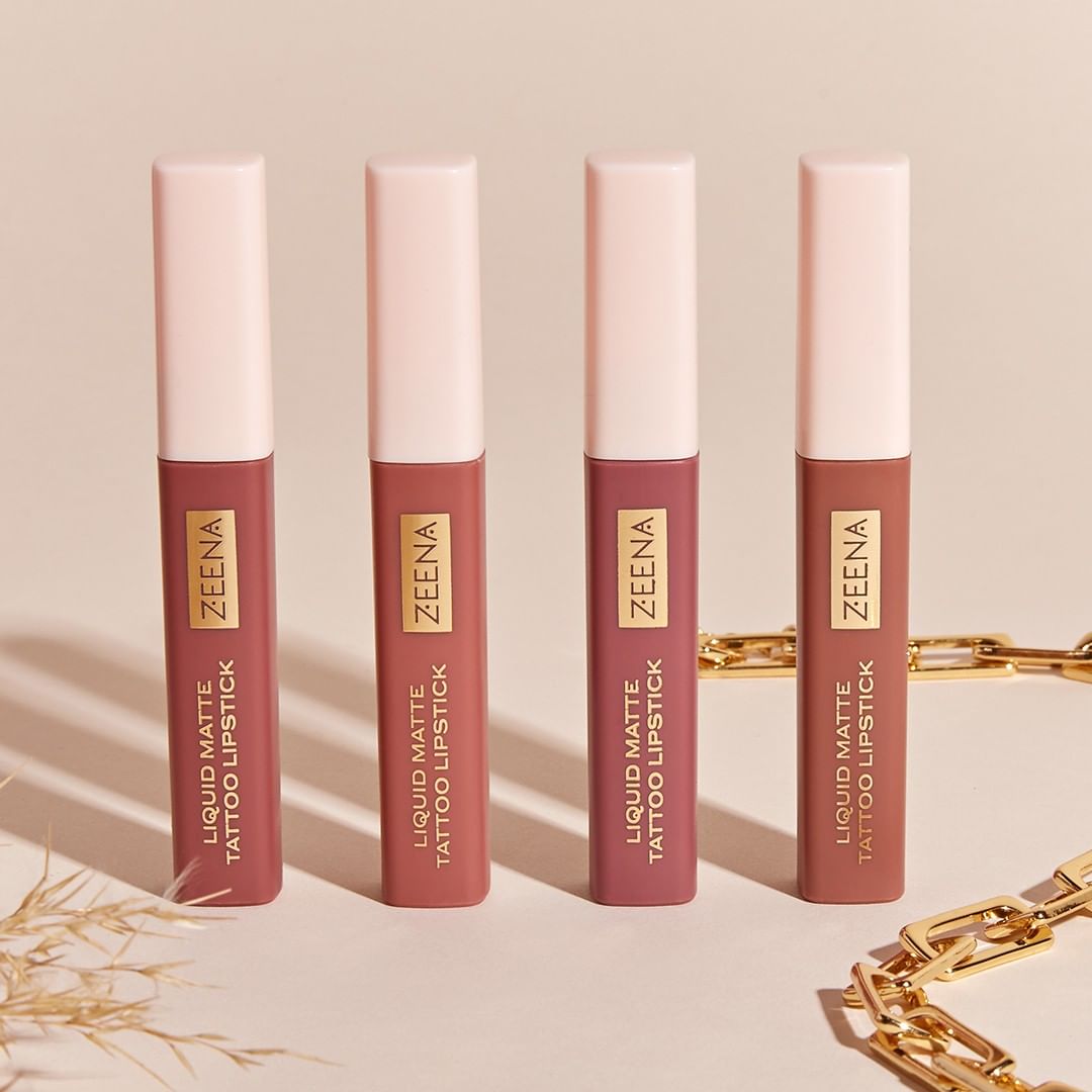 Buy Zeena Cosmetics Liquid Matte Tattoo Lipstick in Pakistan
