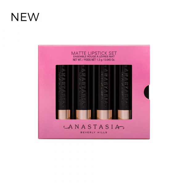 ANASTASIA – MATTE LIPSTICK – 4 PC SET MINI - PINKS &amp; BERRIES
