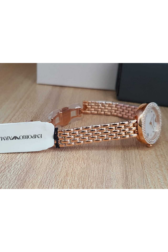 Buy Emporio Armani Women's Analog Stainless Steel Mother of Pearl Dial 30mm Watch AR11355 in Pakistan